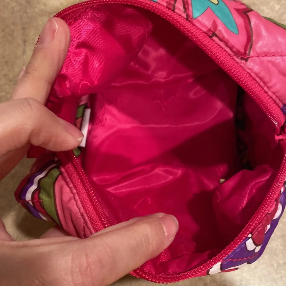 Vera Bradley makeup bag